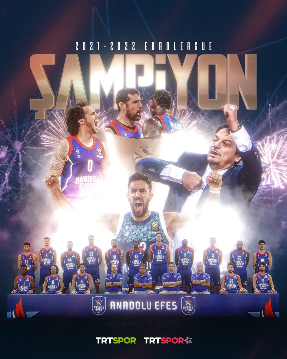 MahsumK72's tweet photo. #EUROLEAGUE'DE ŞAMPİYON ANADOLU EFES🇹🇷🏆

#F4GLORY https://t.co/DJqsxXu1hu