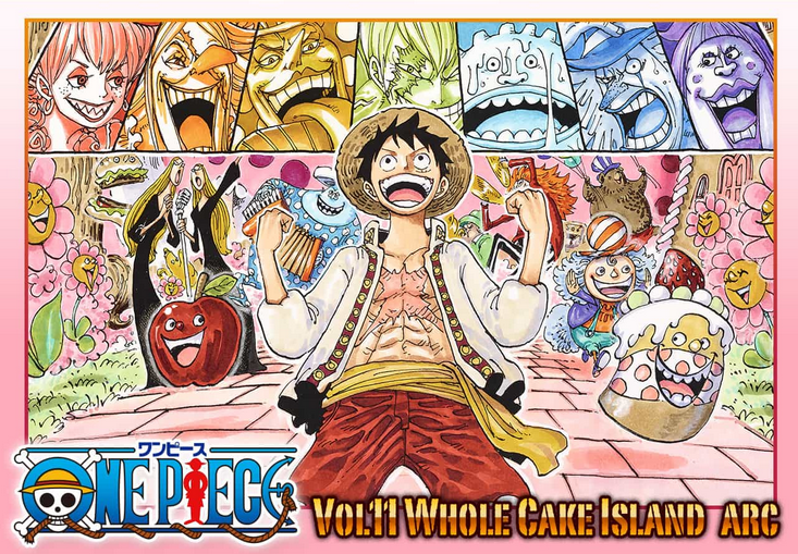 Gâteau Manga One Piece Luffy