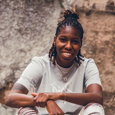 Sid_Seixeiro's tweet photo. Kadeisha Buchanan, member of Canada’s women’s soccer program, just won another UEFA Champions League with Lyon. This is her resume:

Five Champions League Titles
Four French League Titles
Three French Cups
2020 Olympic Gold
3-time Canadian Player of the Year

She’s 26-years-old. https://t.co/HCarNHpajd