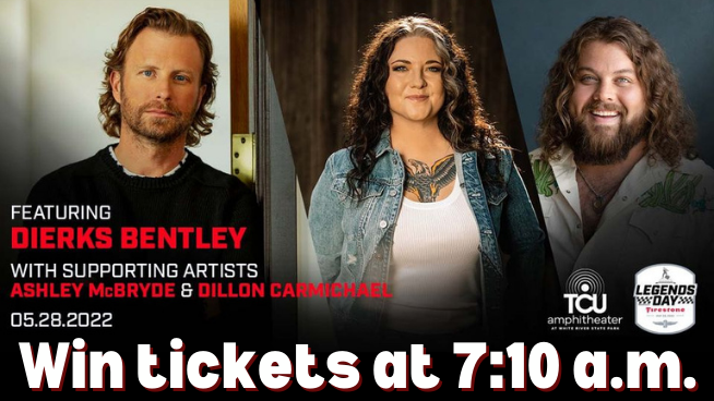 955wfms's tweet photo. #FirestoneLegendsDay is one week from today, on Saturday, May 28 at @TCUAmpatWRSP! @DierksBentley, @AshleyMcBryde and @dilloncmusic will be here for the most exciting weekend in Indianapolis ποΈπ Win your tickets this coming week with @JimDebKevin at 7:10 AM. https://t.co/OarN5gkYxt