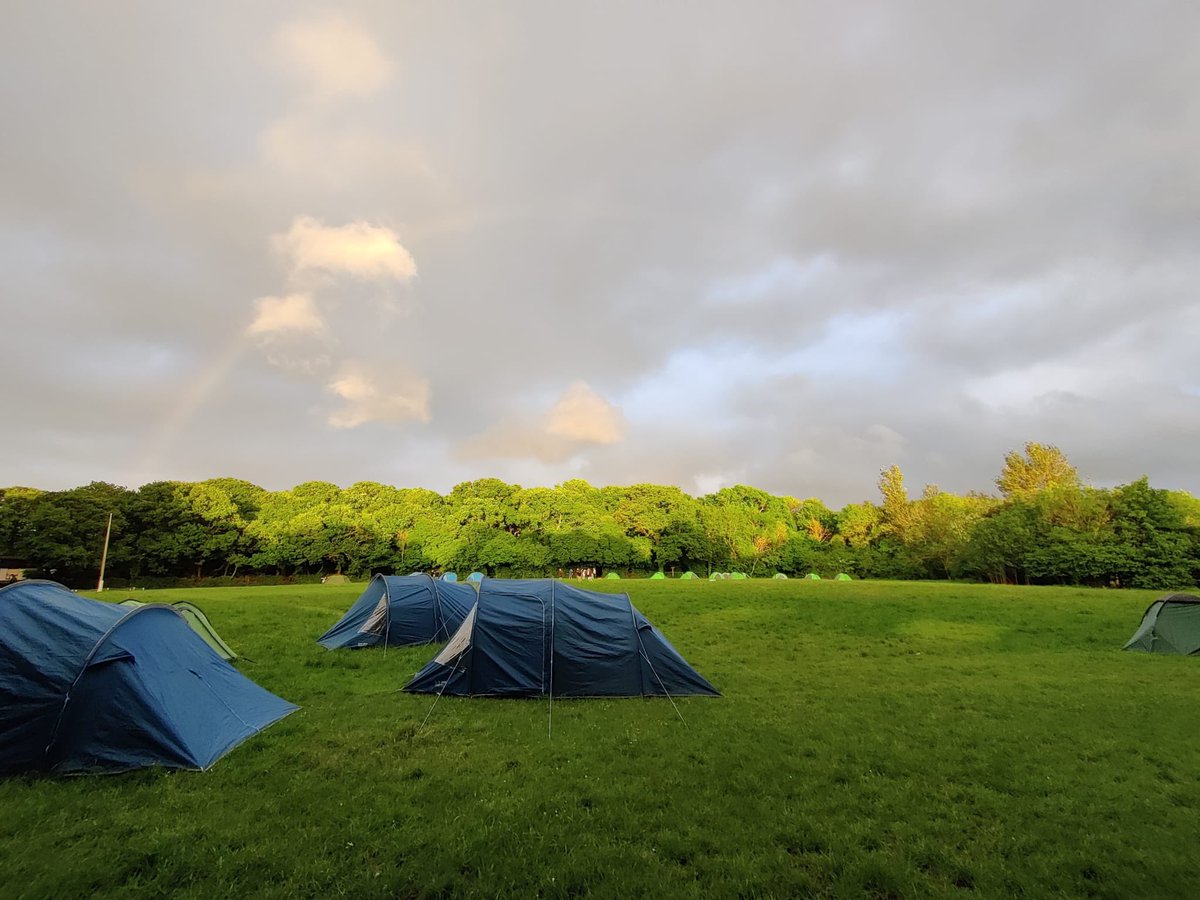 The weather has improved for our Silver groups who have been out on their @DofE practice this weekend in the South Downs. One more day to go!