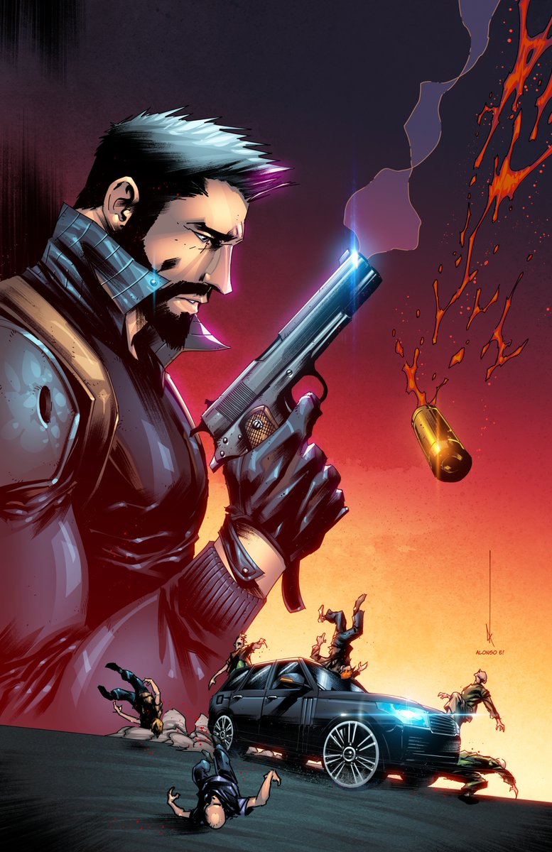 pixeltool's tweet photo. More of my coloring over great lines by the super talented @KevinKeane24, this time the alternate cover for Life Zero 4 by @AblazePub #ablazepublishing #lifezero #cover #coloring #comicscoloring #comicsartist #photoshop #wacom #pixeltool #alonsoespinoza https://t.co/DesCpDO0dJ