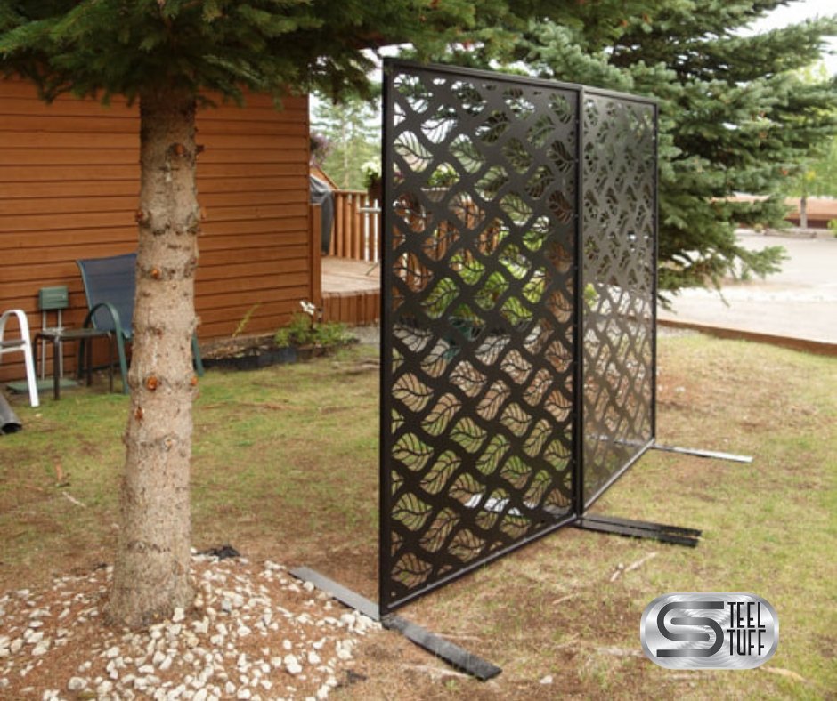 SteelStuff4U's tweet photo. These favored leafy screens are built to last a lifetime! Powder coating can give you that desired look you can't find in stores! Create that beautiful, intimate outdoor space of your dreams!

#steelscreens #customscreens #privacy #leafy #steelart 

https://t.co/IosxvEjq4z https://t.co/FftCrG0cZQ