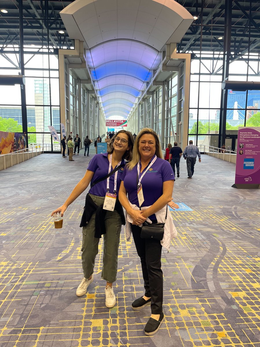 Good Afternoon Chicago! 🏙We've made it to the National Restaurant Association Convention and we're so excited to see and meet you all! 🤗 Be on the lookout for our purple shirts! 👚 As a reminder we will be here until the 24th! #Beedash #NationalRestaurantAssociation