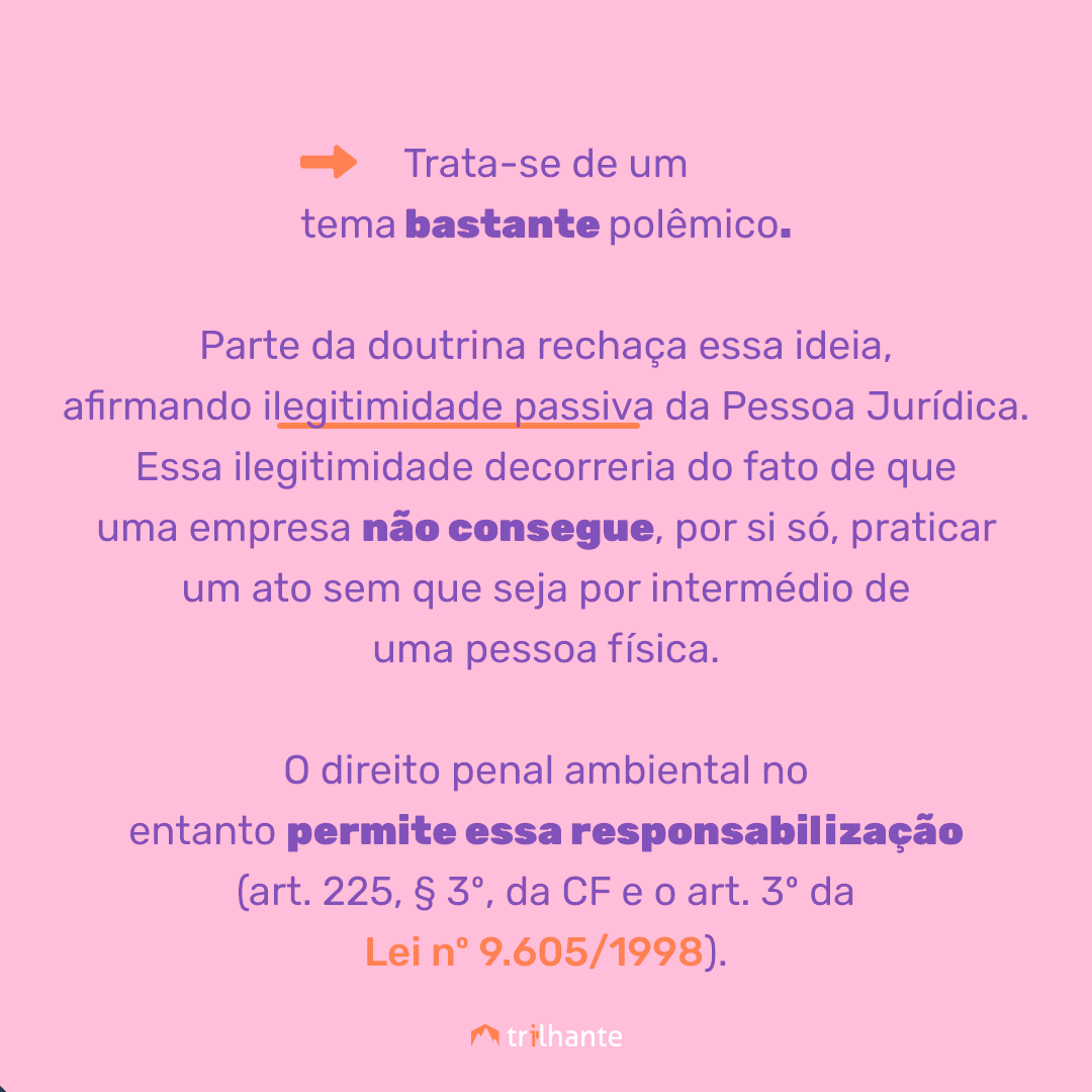 trilhante's tweet photo. Você sabe se Pessoas Jurídicas podem sofrer processo criminal? 🤔
#Trilhante #Direito #PessoaJurídica #ProcessoCriminal https://t.co/hS8ftBGJ0F