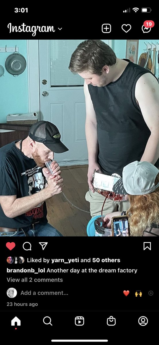 lloydkaufman's tweet photo. #toxiespucoftheday Only the @Troma_Team has developed the #safedistancing #blowjob @BOTDVol1 @TromaNOWApp @sinnsage @Rachel_Lee1983 @kwzombi @AbeFromanKing @refuseliam @BjarniGautur https://t.co/gvIANuNrmh