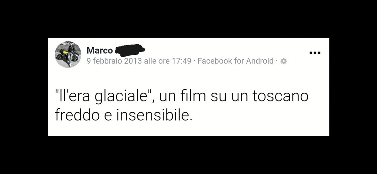 travisio's tweet photo. scemo dai tempi di facebook https://t.co/y9iBxj7wJA