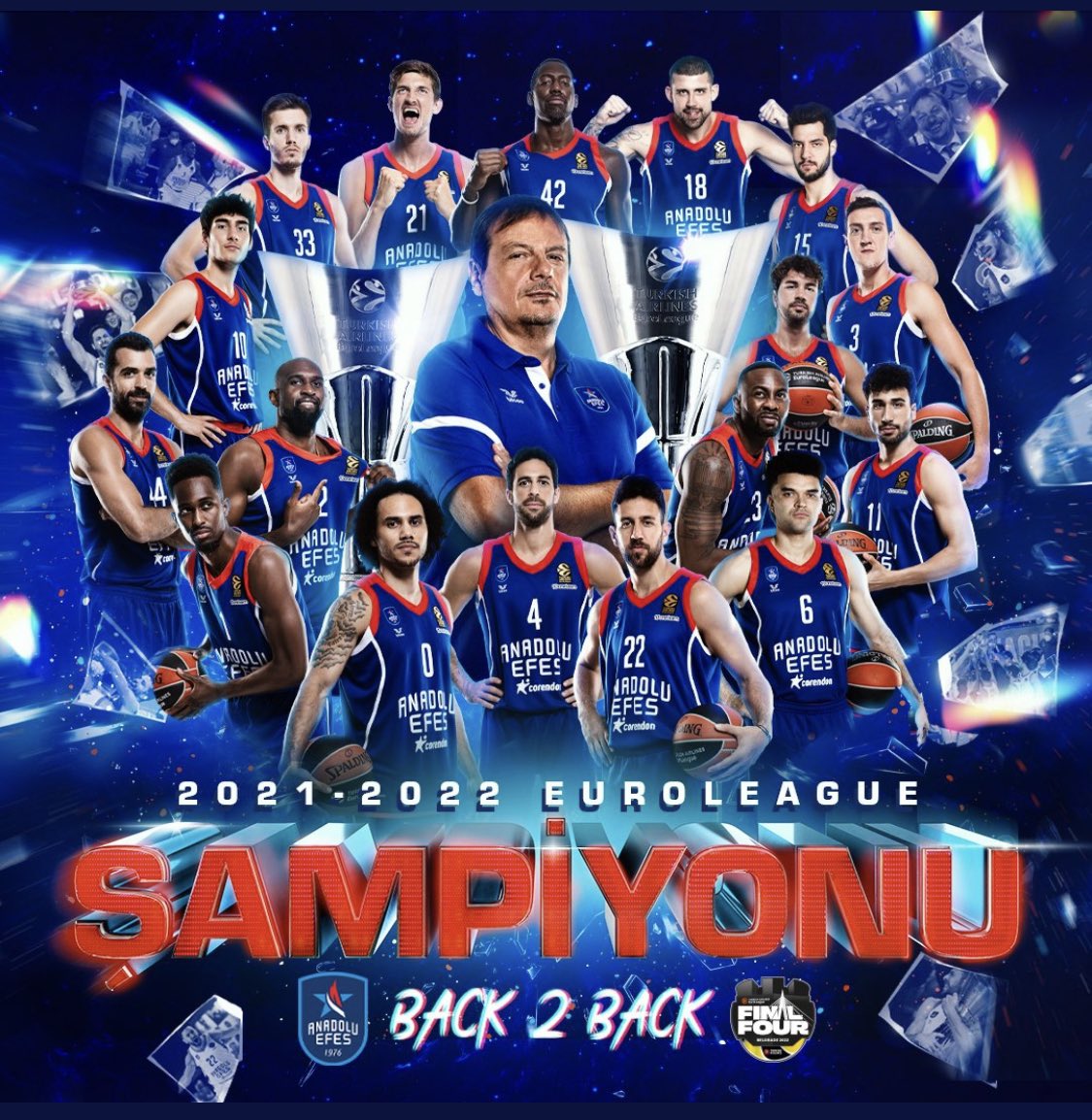 CihanNazmi's tweet photo. Tebrikler Anadolu Efes !!! https://t.co/9PQtxBNltk