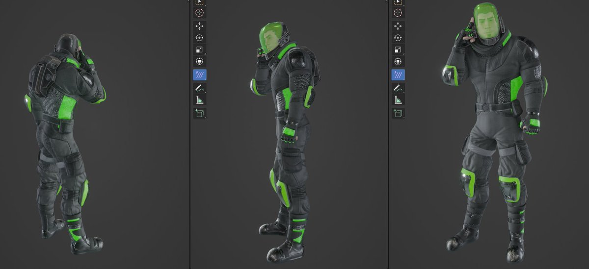 #screenshotsaturday
Meet the new Dave with his futuristic underwater Helmet and Fin that retracts when on the ground. And the compact Oxygen backpack that can take him to the deepest water for hours!
3D modelling by <a href="/n3gr3iros/">Jorge Negreiros</a> 
#IndieLegion #IndieGameDev #madewithunity #indiegame