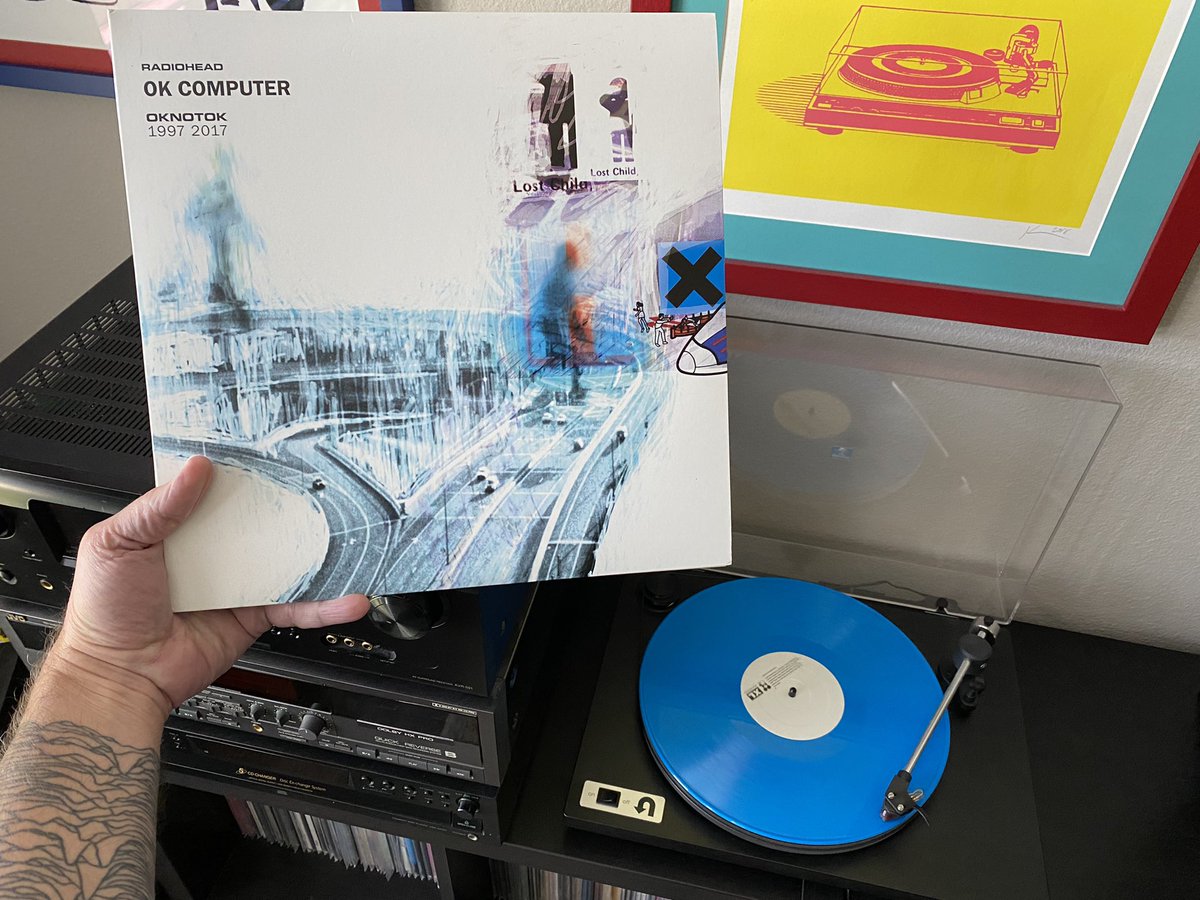 evilive7's tweet photo. May 21, 1997
Happy 25th birthday to Ok Computer.
One of the best records of all time and it might not even be the best Radiohead album. 🤷♂️
@radiohead #radiohead #okcomputer25 #vinyl #albumbirthday https://t.co/jLtqN4AeIw