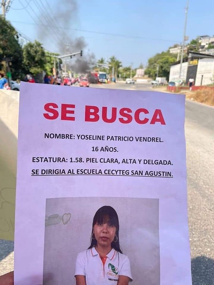 #HastaEncontrarteYoseline
#TeBuscamosYoseline