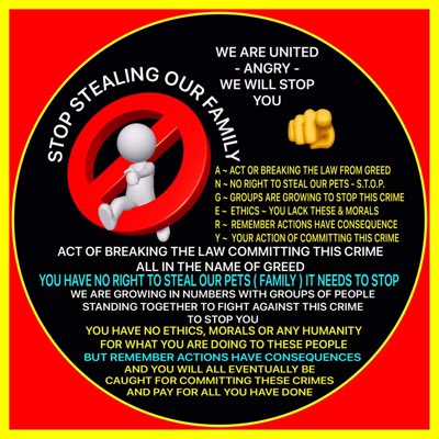 #NewProfilePic
#stopstealingourpets 
#stoppettheft 
WE ARE UNITED 
ANGRY
WE WILL STOP YOU 

@TinaTowers3 @LisaClareRead2 @gelert01 @DogsofTooting @MissingPetsGB @BlueFrenchie1 @RachaelB100 @tagthedogteam @joannew0112 @BitofDecorum @reggiemollieros @thedogfinder @bs2510 @HunnyJax