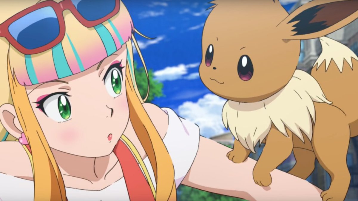 ofHelichrysum's tweet photo. —¿Eevee podría mega evolucionar? —siente mucha curiosidad.  @ofmegastone https://t.co/xdQlAlI2aM