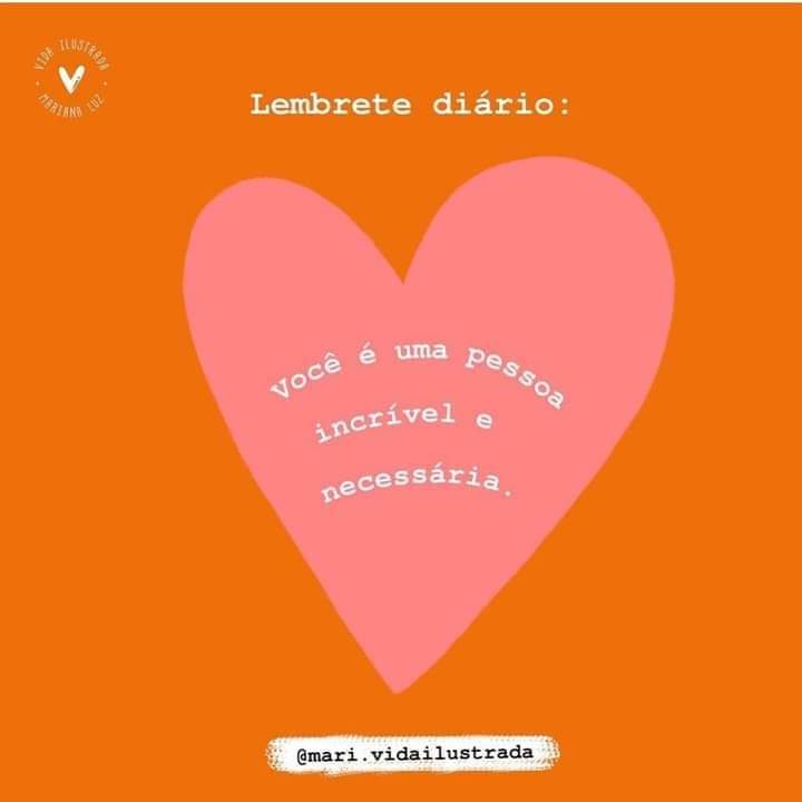 Mesmo q o caminho seja cheio de lama, mesmo q pessoas-monstro apareçam. Mesmo q ninguém pergunte como vc está? Eu vou fechar os olhos e acreditar num mundo mais bonito,solidário, fazendo a minha parte e assim já me sinto melhor e os meus tbm junto a mim.
#DicaDoDia