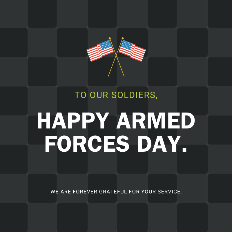 SupplyCoreInc's tweet photo. Today is #ArmedForcesDay. We want to express our deep and unwavering gratitude to our service men and women for their dedication and bravery. https://t.co/MHmdeQKQQI