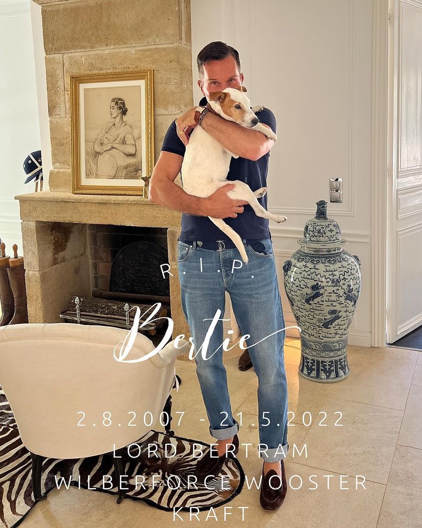 Rest In Peace my beloved boy ! 

We will meet again my darling boy !
Rest In Peace, Bertie, I will love you forever ! 

Lord Bertram Wilberforce Wooster Kraft
2.8.2007 - 21.5.2022

#love #dog #friends #forever #life #together #heartbroken #memories #goodlife #thankful #rip