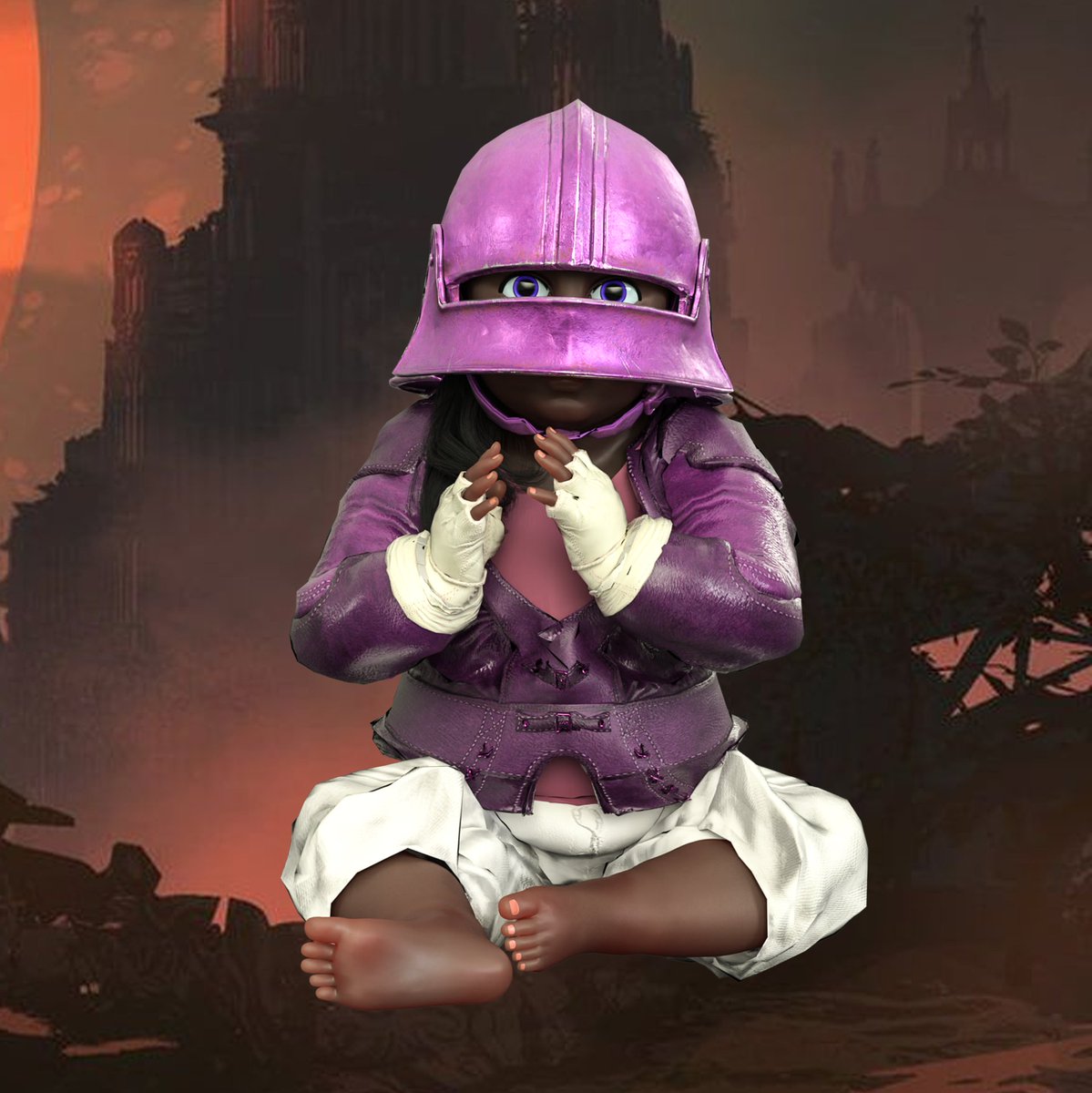 Waiyong_x's tweet photo. Purple Eyed BabyBlock Warrior!! Adopt Yours Now
Rare babies: 0.777 floor price: 0.0333 Personalized Baby 0.333
https://t.co/5GaNmhdezo
#nftart #NFTGame #NFTCommunity #adoptababy #Blockchain420babyblocks https://t.co/dECciE6lJF