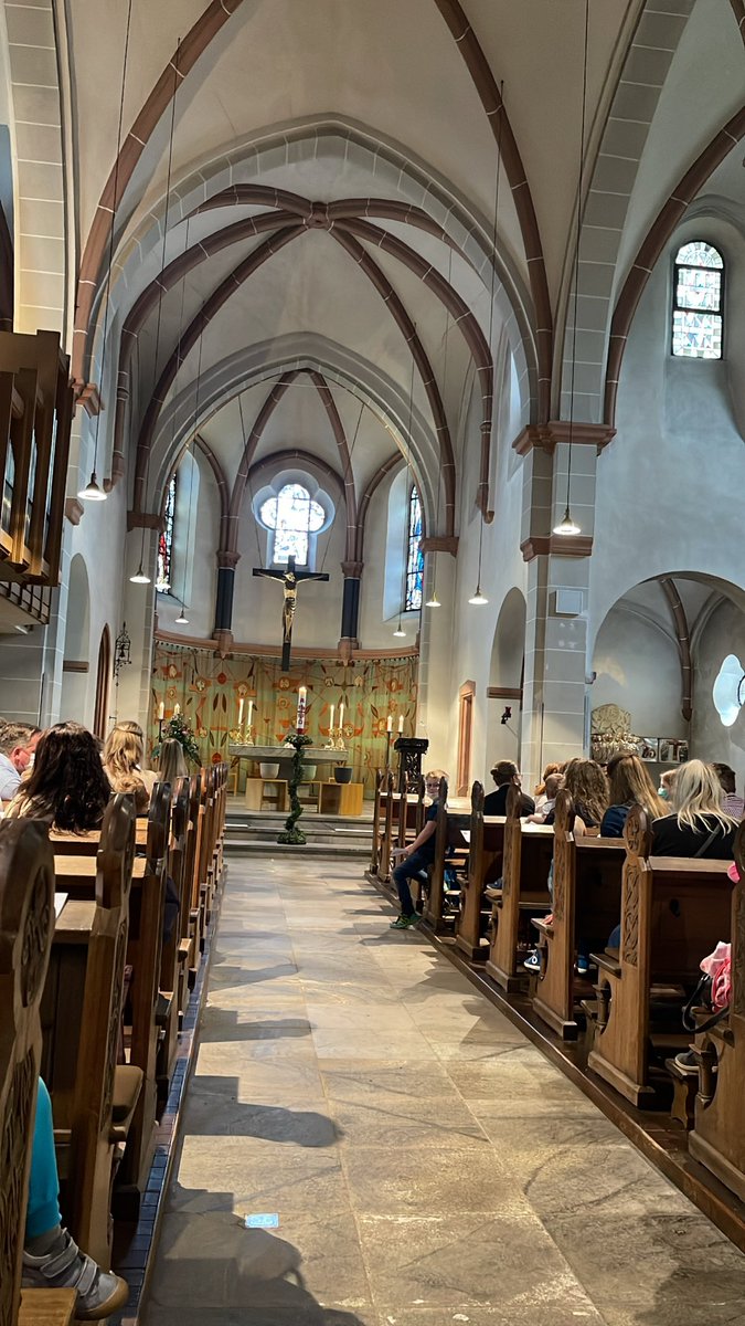 Start mit feierlichem Gottesdienst zur 60. Jahresfeier der KiTa #StJohannesderTäufer in #Erkrath #PGR