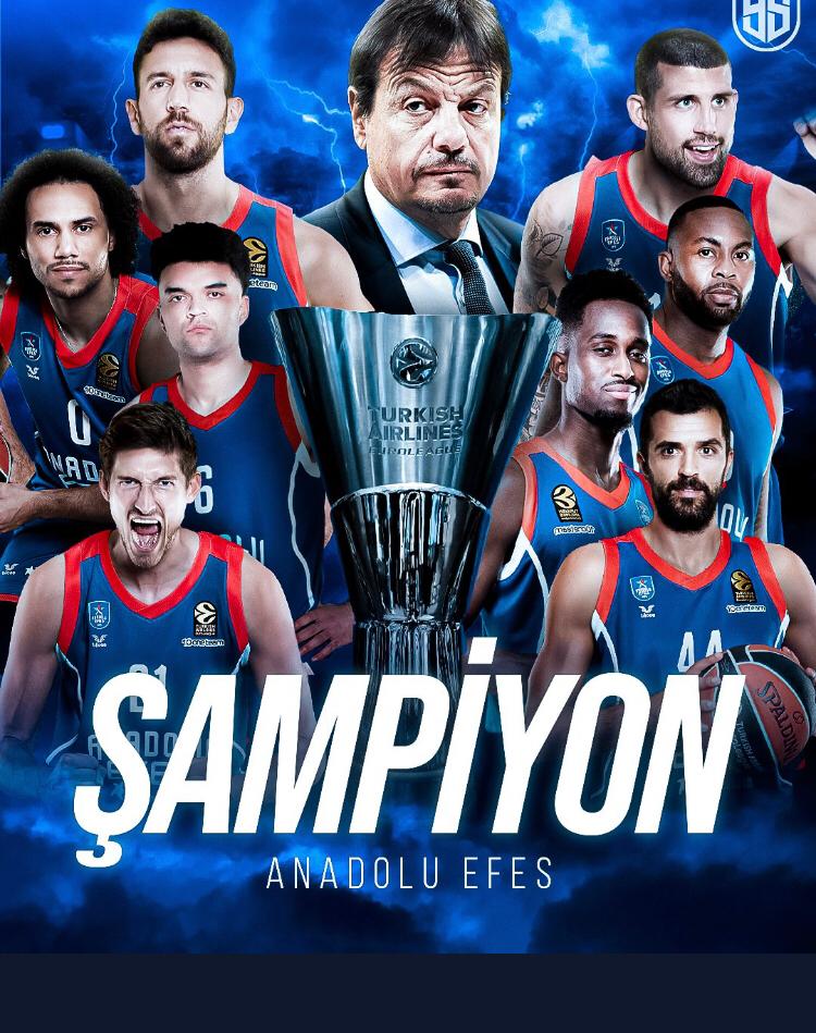 hemacigol's tweet photo. Tebrikler #AnadoluEfes https://t.co/MVq2JLaeXu