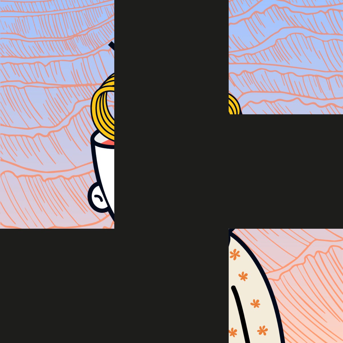 _cryptoatelier_'s tweet photo. Sneak-peek 4/9 or our 🍜 Noodles 🍜 #NFT Collection.
Like, retweet and in 24h we will reveal the 5th piece of the puzzle!

#CryptoAtelier #NoodlesNFT #CronosChain #Cro #Crofam https://t.co/Ur2MsZpQ9n