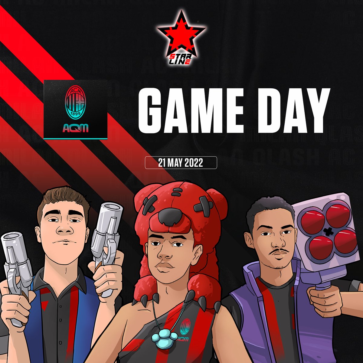 QLASH_Spain's tweet photo. Hoy es dรญa de #FlashTournament de @BrawlStarsESโก๏ธ
๐| @StarLine_tw
๐| @zerozoneclub
โฐ| 21:50
๐บ| https://t.co/kAKpzpFRVC
#ReadyToQLASH https://t.co/mfcC5gQAGA