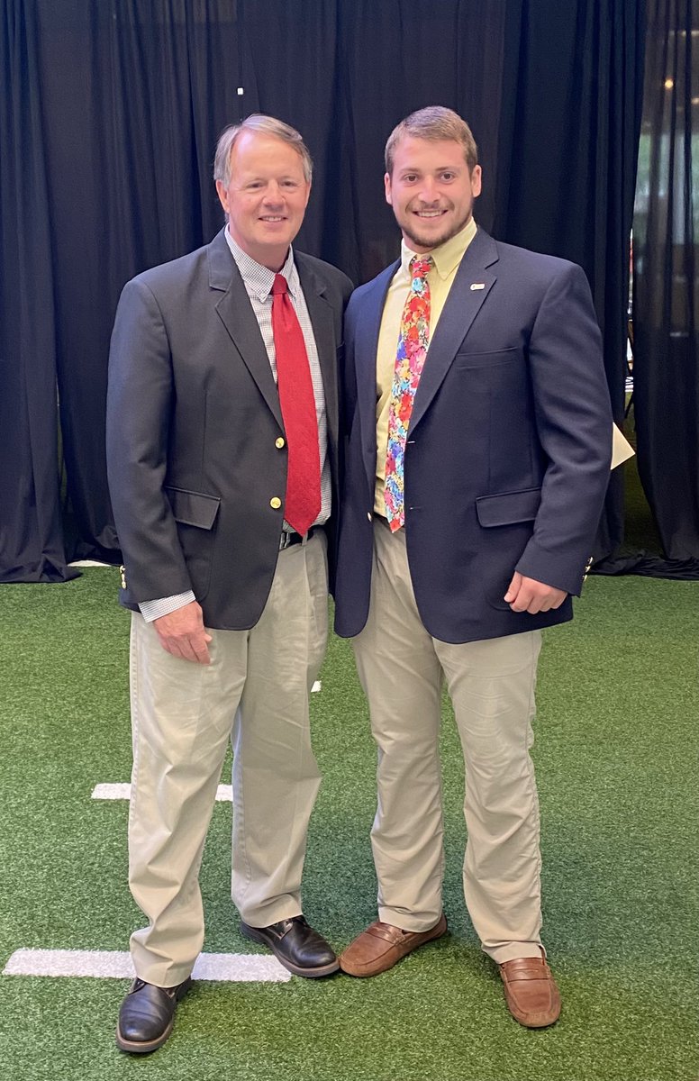 Thank you for this opportunity that I had today being a finalist in the Vince Dooley Scholarship. It was a pleasure meeting coach Dooley and Dr. Hines. What an awesome experience by a great organization. 
<a href="/VinceDooleyUGA/">Vince Dooley</a> <a href="/OfficialGHSA/">GHSA</a> @bradcatherman <a href="/MercerFootball/">Mercer Football</a> <a href="/EffinghamAD/">Effingham County High School Athletics</a>
