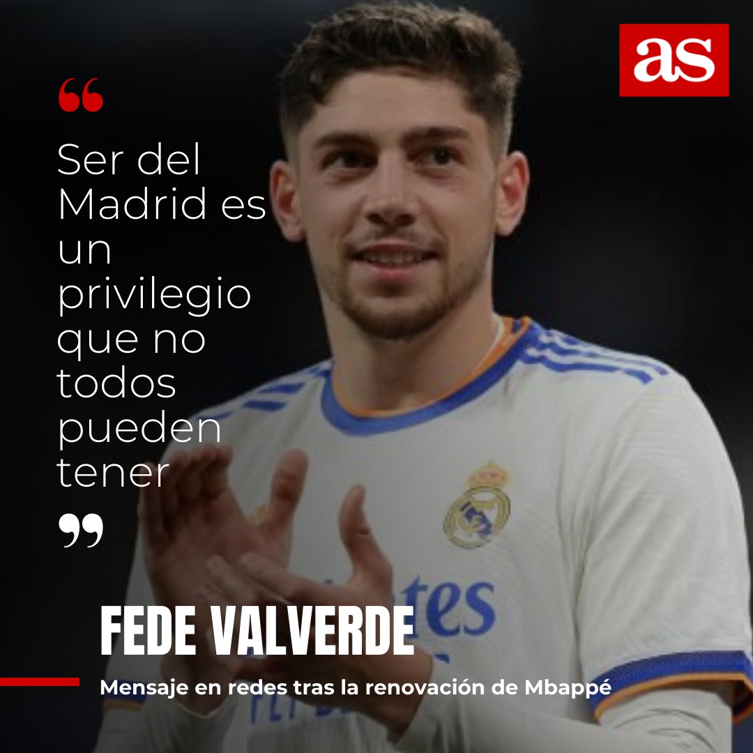 ‼️ El mensaje de Valverde... ¿a Mbappé?