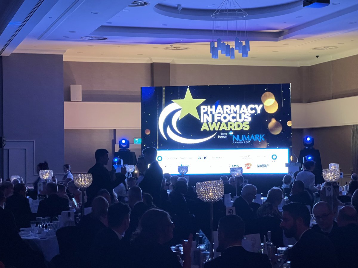 Saturday Night! PHARMACY IN FOCUS awards!!