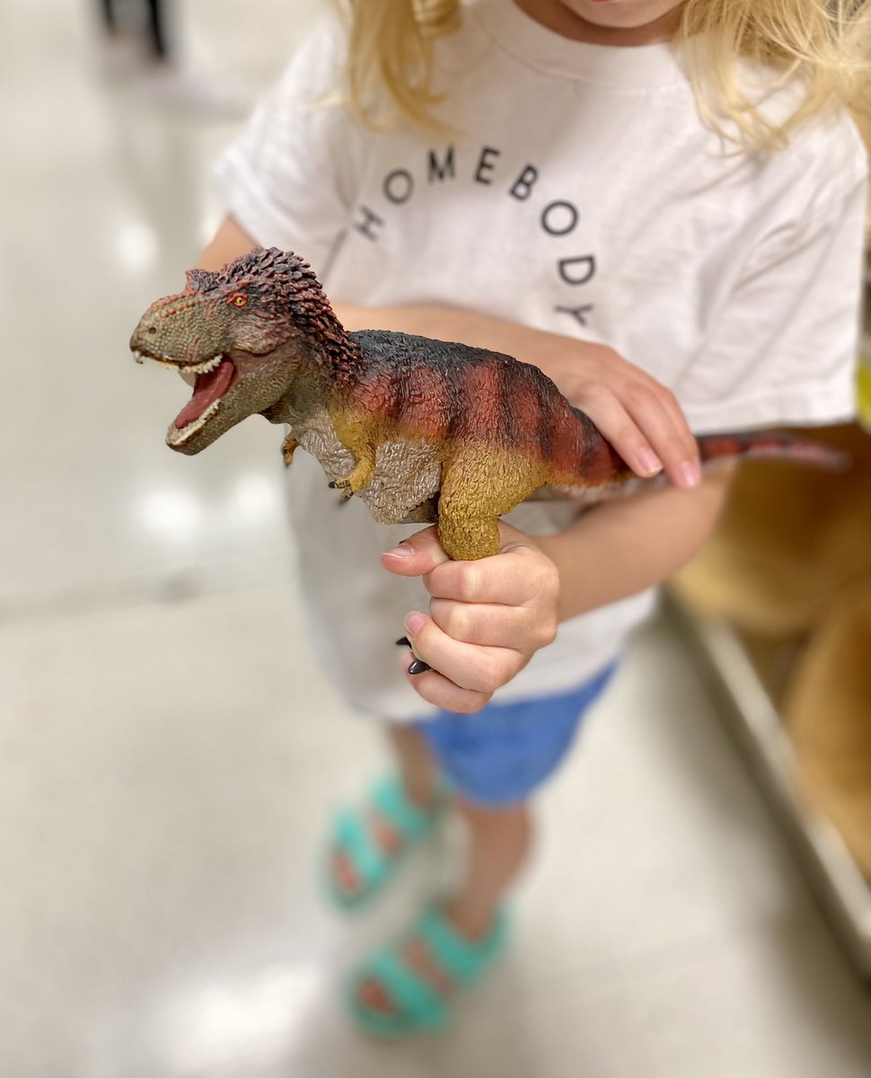 Busticlese's tweet image. “Hey, that looks like a @SteveBrusatte T-rex” said my 6 year old 😳