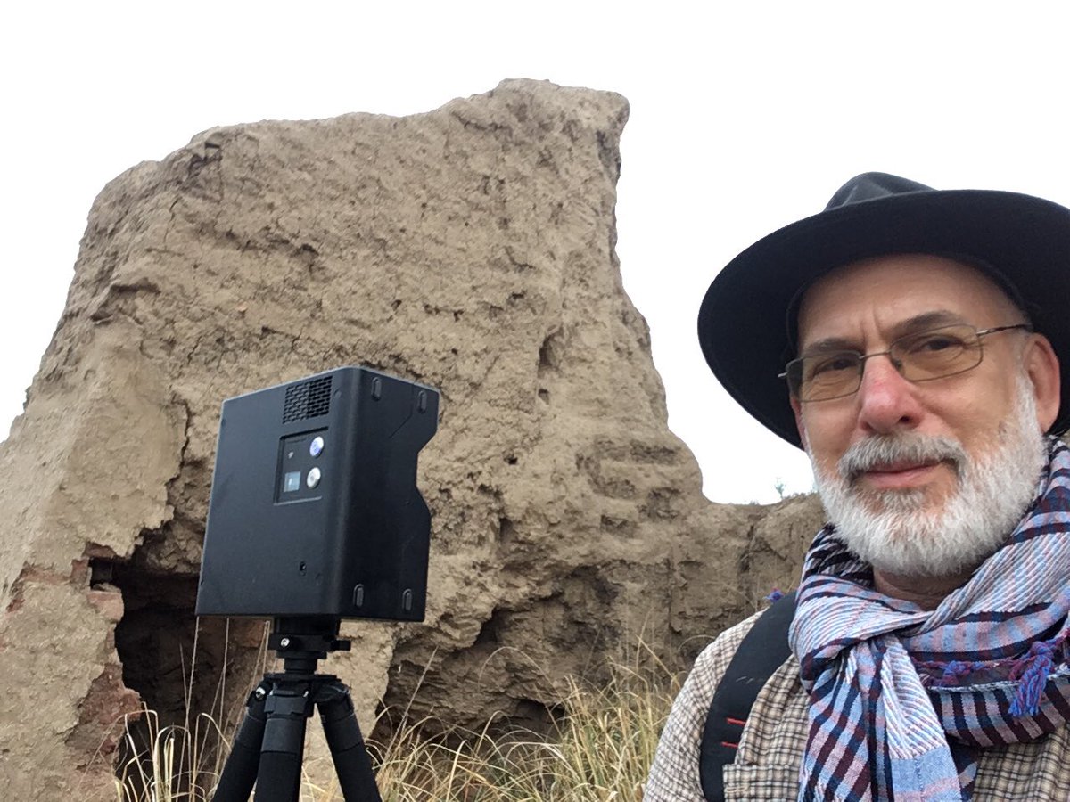 DrJESilverstein's tweet photo. Out once #TellTimai nice and early to give @Matterport a try on one of or the oldest church in the Nile Delta. Looking forward to processing it and seeing my first field result. Now in airport, first stop on a long night, Istanbul. https://t.co/NoQlK4WG4I