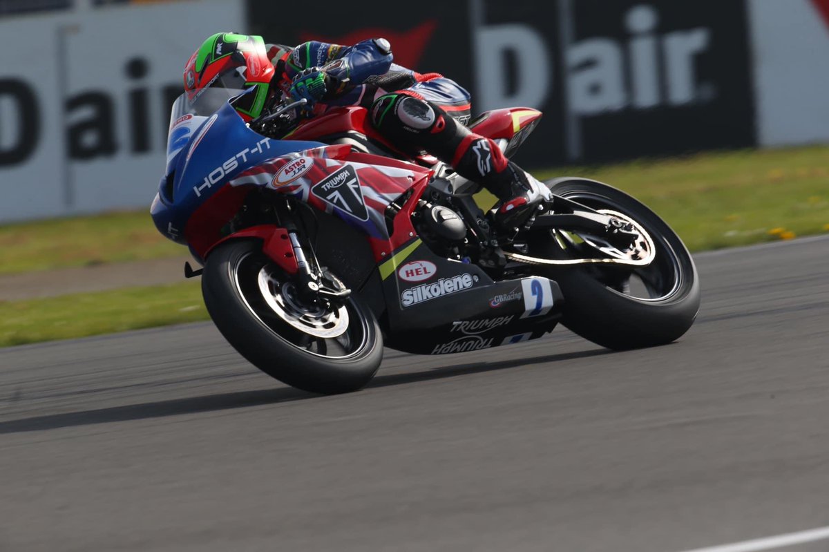 OfficialBSB's tweet photo. MSVR Statement:  In the Quattro Group British Supersport Championship Race at Donington Park circuit earlier today (Saturday), Josh Day and David Jones crashed heavily on the first lap of the race exiting Roberts Corner.  The race was immediately red flagged (1)… https://t.co/oBhRTBG3ju