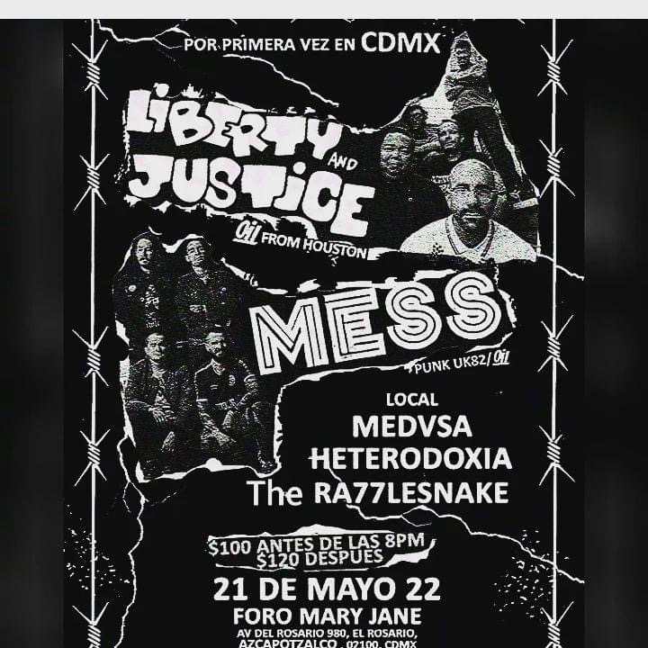 BBeat105's tweet photo. Hoy, 21 mayo

- En el #ForoMaryJane, #LibertyAndJustice, #Mess, #Medvsa, #Heterodoxia, #TheRa77lesnake.

- En Toluca, el #ReaperToDeath, con #Tezcatlipoca, #InHonourOfReason, #DiabolicalDeformity, #Haaztur, #KaiFlood, #ThronesOfBlood, #VisceralSaint

#StayBlast
#BlastBeat105 https://t.co/PXx6Qx7mZk