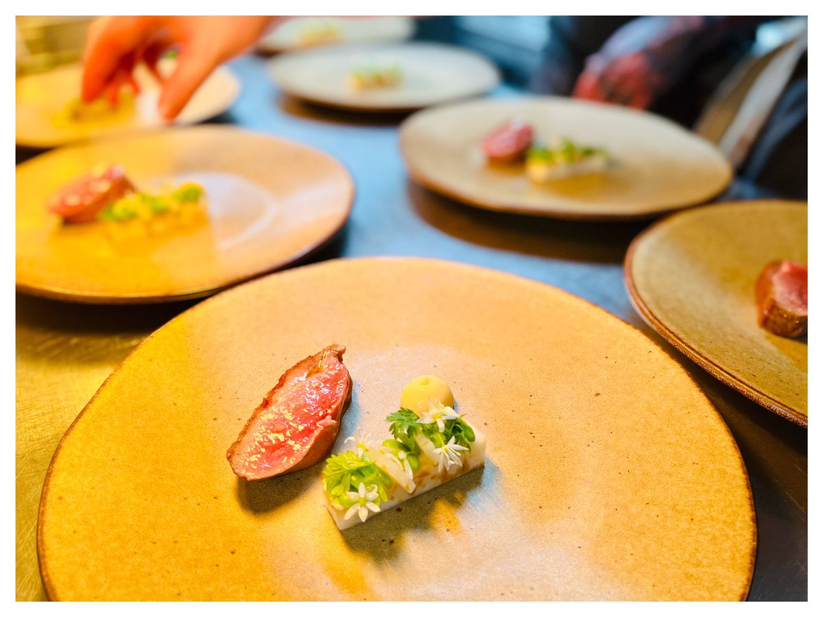 Our new duck dish is ready to take its place on the tasting menus! 🙌🏻

Why not join us for lunch tomorrow &amp; enjoy the dish yourself? We have availability from noon onwards.

📱 Call us on 01382541449
🌐 Book online - thenewportrestaurant.co.uk
