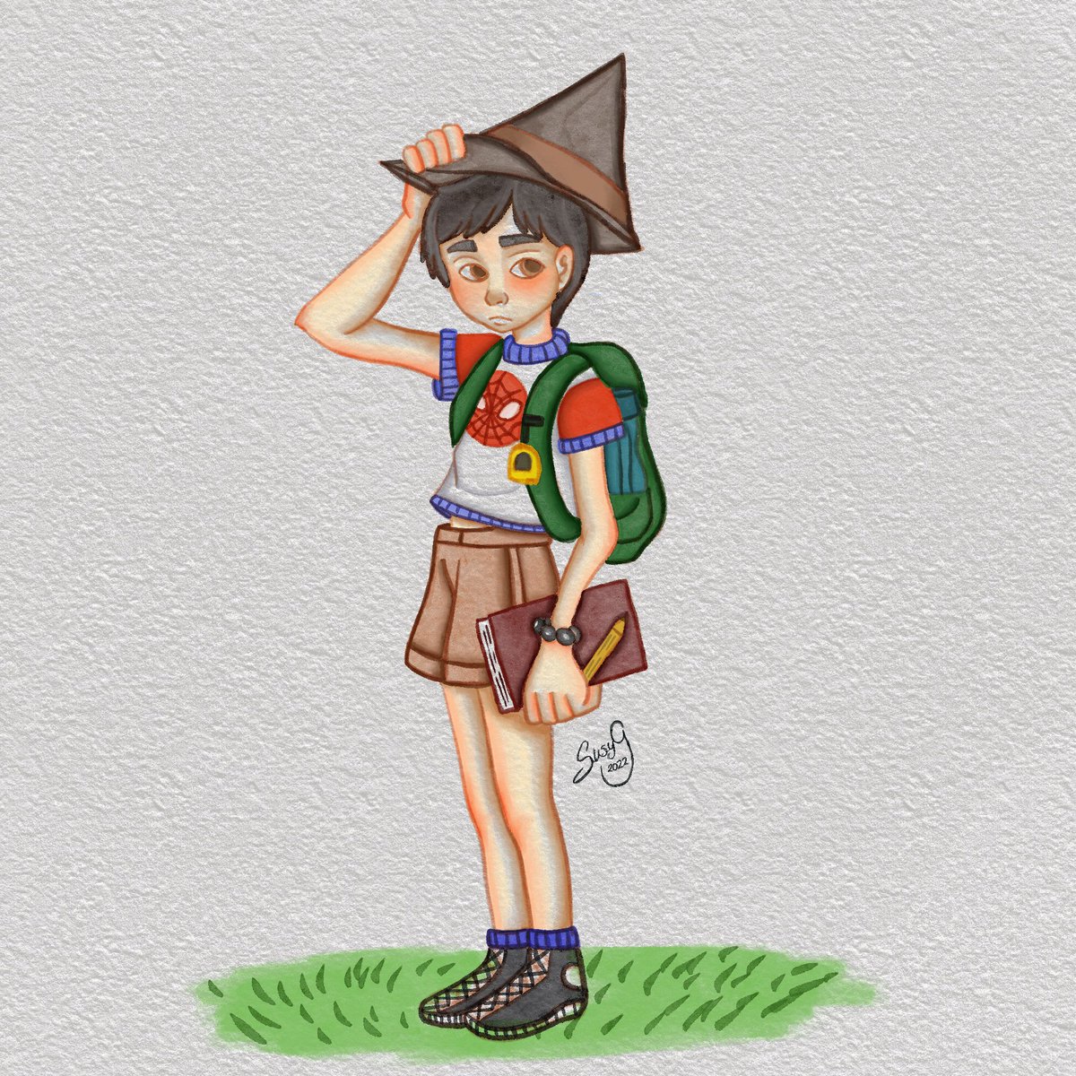 SusysGarcia's tweet photo. Niรฑo brujo
#watercolordigital #ilustrationdigital #ilustration #Procreate #procreateart #ipadart #ArtistOnTwitter #draw #boywitch https://t.co/j3jy3F8d13