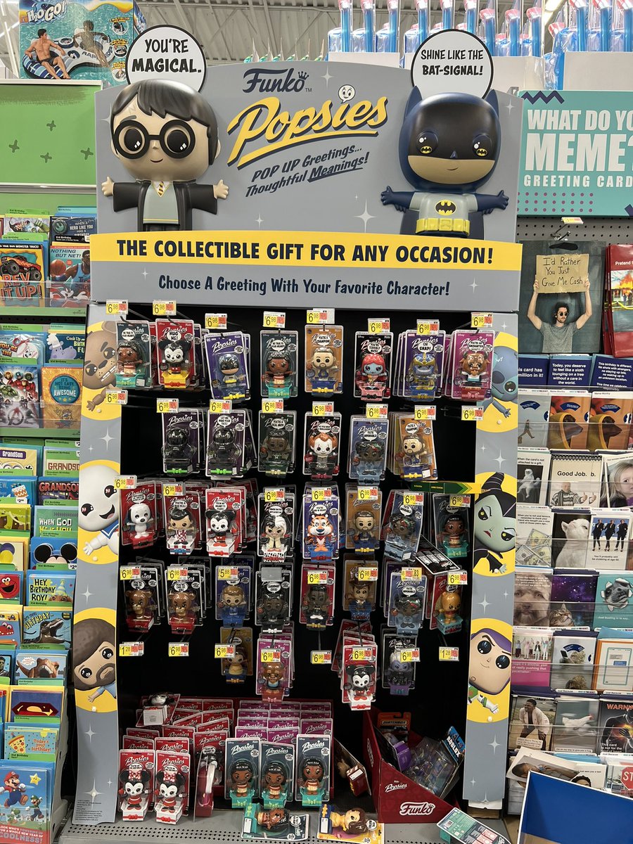 Grittypinstrips's tweet photo. I always seem to find popsies in #Pennsylvania @walmarts I’m not sure why I can’t find them anywhere else! #funko #popsies #funk0dad https://t.co/DkxijDFpk5