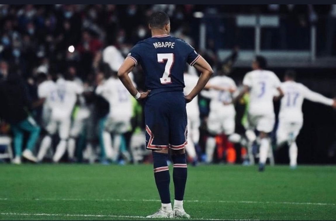 Aybstyles_'s tweet photo. Si venía al Madrid era un ganador y si se queda en el PSG es un perdedor. 🤔

Esa es la Moral de muchos Madridistas.

Si Mbappe logra el reto de ganar la Champions con el PSG vale más que ganarla en el Madrid. https://t.co/L9T30uoMeQ