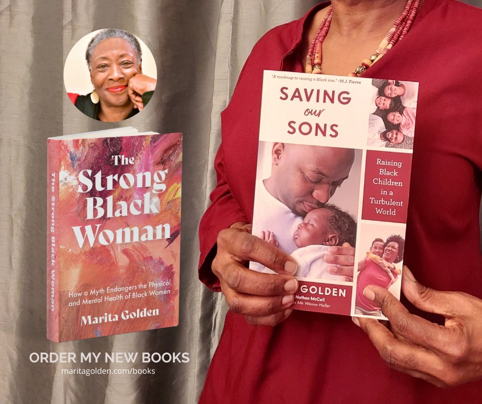 MaritaGolden's tweet photo. These are my two newest books, be sure to get copies for you and a friend. While you are there, take a look at my author's page. These are all recommended reading! 📚 Click here to browse and purchase => https://t.co/IggjaaECYz
#savingoursons #strongblackwoman #maritagolden https://t.co/ejRBiSx5Lh