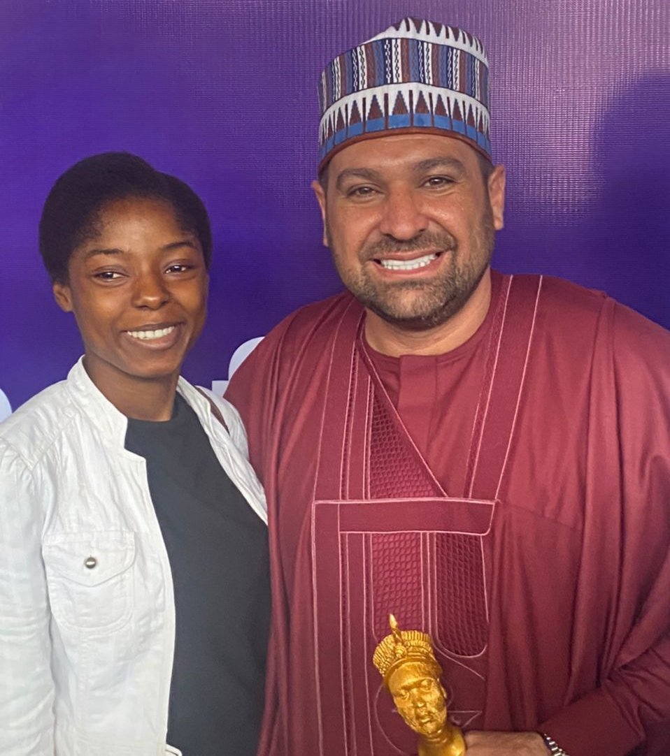 CrestGlamour's tweet photo. It was an awesome experience as we present our token of love on behalf of Crest Glamour LTD to Mr. Mohammed Jammal, The CEO of ThreeMPlus Integrated Enterprises LTD Abuja at today's Royal African Young Leadership Forum  RAYLF  held at Oduduwa Hall, Obafemi Awolowo University. https://t.co/1g9Bhwa6wI