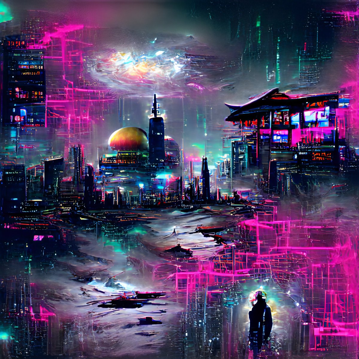 AIGenClub's tweet photo. @NFT_Justin Maybe something futuristic and unique 👀 https://t.co/gK2o4aEzlq