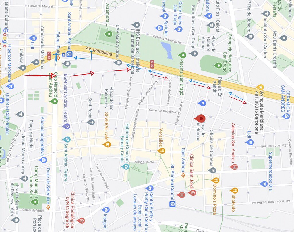 transitstandreu's tweet photo. @Queca_clot De ser el carrer més tranquil de Sant Andreu ha passat a ser una autopista… Previsió ZERO!!
CAL FER LA DISTRIBUCIÓ PEL LATERAL DE MERIDIANA (doble sentit) perquè Santa Marta no sigui un embut i tothom vagi per un únic camí!🚚🛻 @Lucia_MartinG @BCN_SantAndreu #TransitSantAndreu https://t.co/bOWtqLvk4O