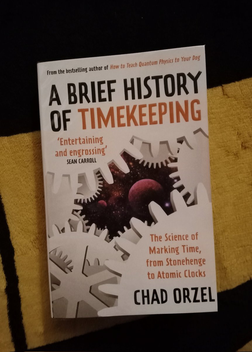 chenul_perera's tweet photo. @seanmcarroll  @orzelc #seancarrol #abriefhistoryoftimekeeping #timekeeping #time #atomicclock #Stonehenge #chadorzel #newbook #newbooks https://t.co/4SpvC66sud