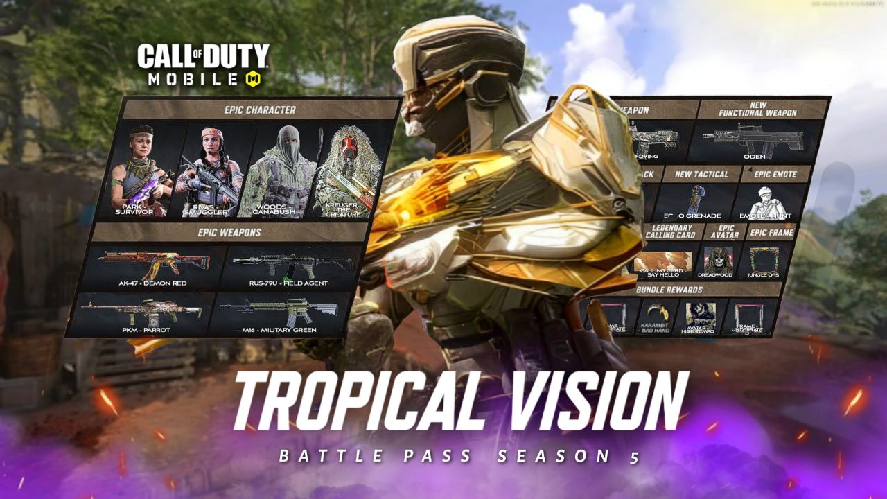 COD Mobile Season 5 Leaks: All the Legendary and Mythic Skins That Will Be  Added