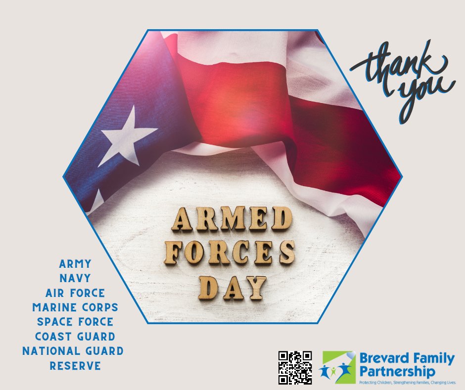 BrevardFP's tweet photo. May 22, 2022 is recognized as Armed Forces Day. On this day, we pay tribute to all members of our Army, Navy, Air Force, Marine Corps, Space Force, Coast Guard, National Guard and Reserves. We welcome you to join us in honoring these brave heroes! https://t.co/tyQVCOCB0U