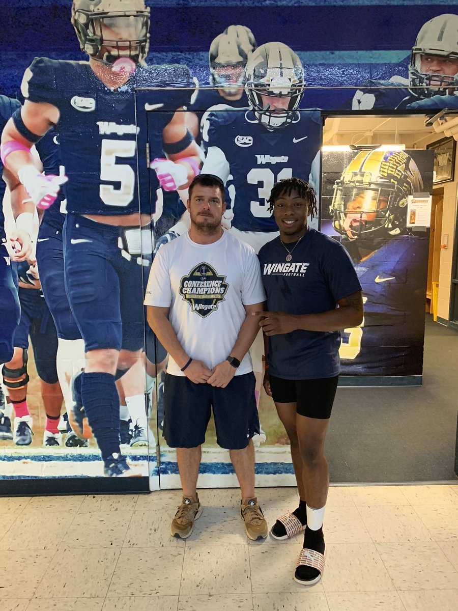 TrevarisW13's tweet photo. Had a Great time yesterday at @WingateFb @ClarkWUFB ‼️ https://t.co/eYXzTrIntz