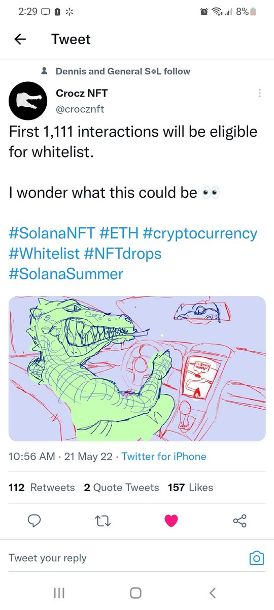 Wictra's tweet photo. @crocznft Wl gang??! https://t.co/xlKALIOTkQ