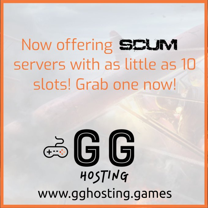 Mr_Feudal's tweet photo. YO - Wanna own a SCUM server for you and your friends? Wanna get one for your community? Then hit up @GoodGameHost! Interested? Hit up this link and start your @ScumGame Server today: https://t.co/yoUOBeiVS4 #SCUM #GameServer #ServerProvider https://t.co/W1R1Ph3C5l