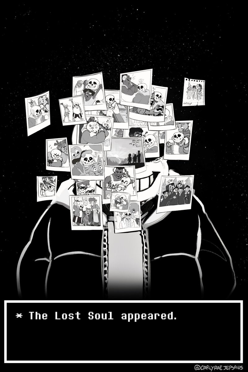 carlyraejepsans's tweet photo. "you'll never see 'em again" #undertale #sans 
(just playing around with the "man from the other world" theory and the imagery in the lost souls fights) https://t.co/HG4e8YncL1