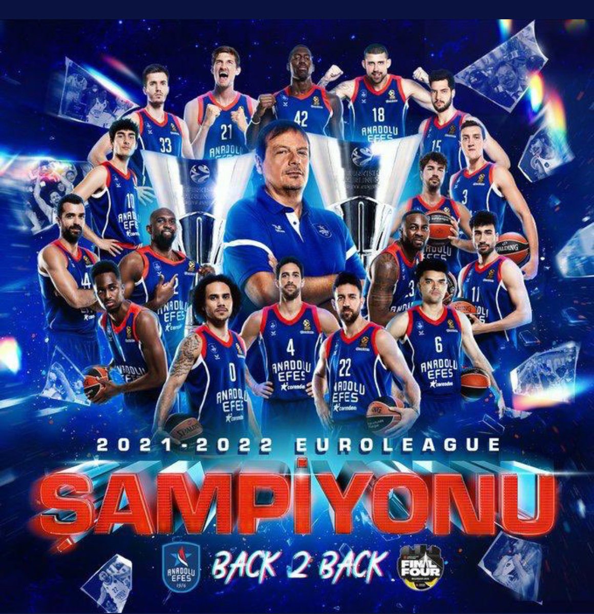 #AnadoluEfes tebrik ediyorum yürekten kutluyorum şampiyon