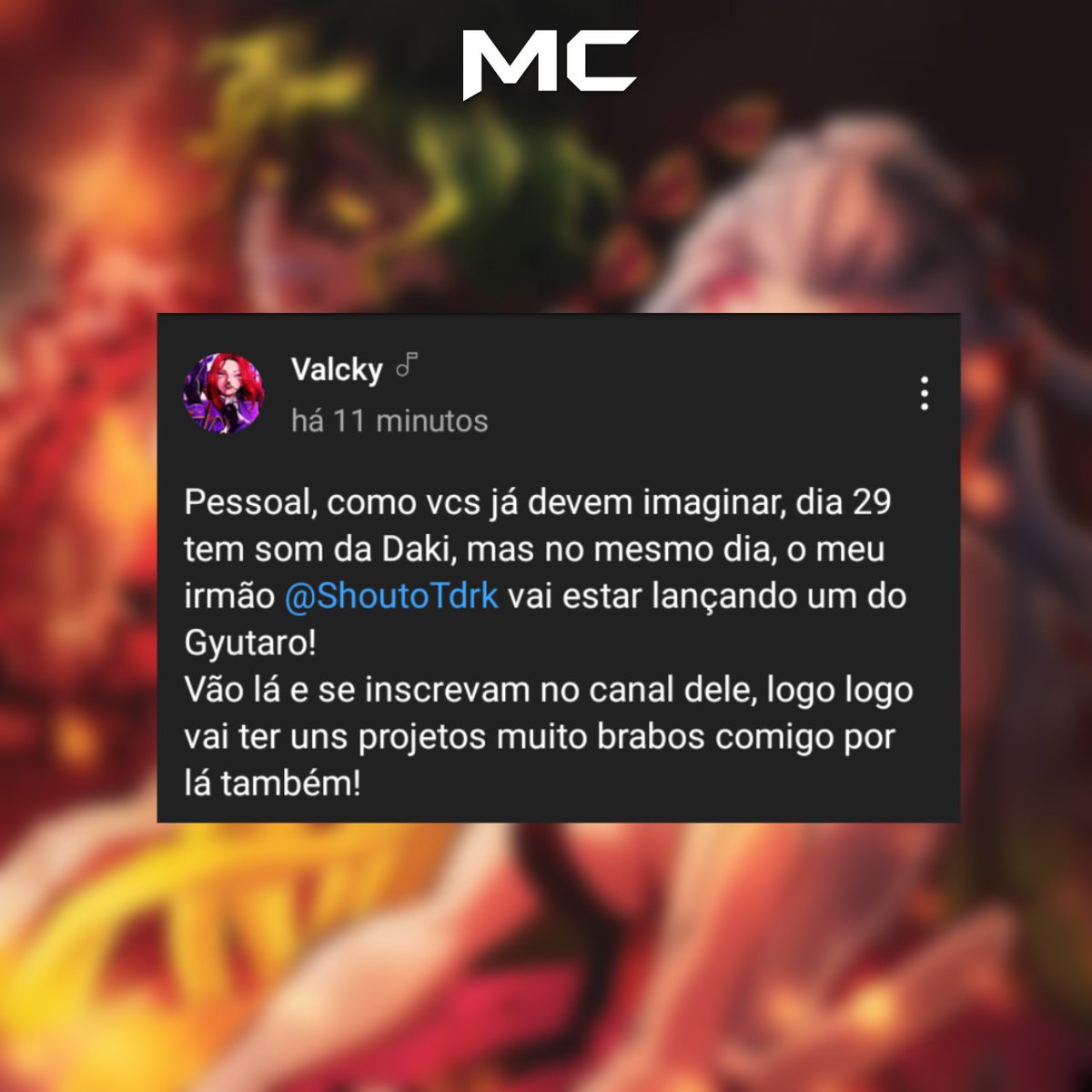 centralsingeek's tweet photo. Anotando aqui na agenda, @ValckyOficial e @ShoutoTdrk ✍️ https://t.co/wSVrDhnYSV