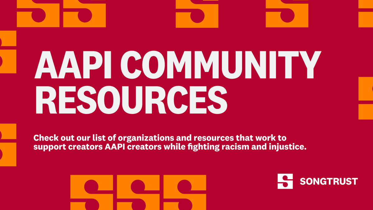 songtrust's tweet photo. Support Asian American and Pacific Islanders every day of the year. Visit our Social Justice Resource Hub to find opportunities to support organizations doing important work and learn more about how you can fight systemic racism. https://t.co/xL23VURu8f #AAPIHeritageMonth https://t.co/p5GAKeXdFr